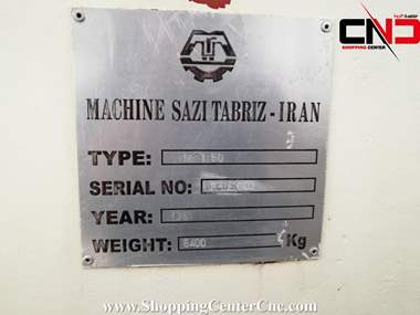 فرز سی ان سی سه محور ماشین سازی تبریز vmc 1050ساخت ایران